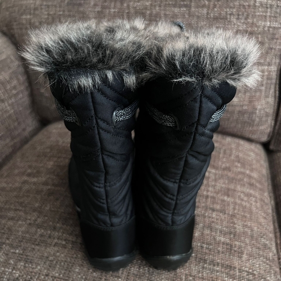 Women's Columbia Minx Mid III Waterproof Black Winter Snow Boot,  Size 10.5 - Picture 6 of 8